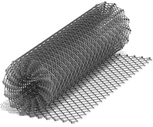Неоцинкованная в рулонах 1 10x10