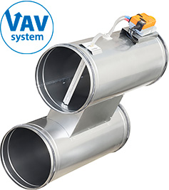 Регуляторы переменного расхода воздуха ДКРК