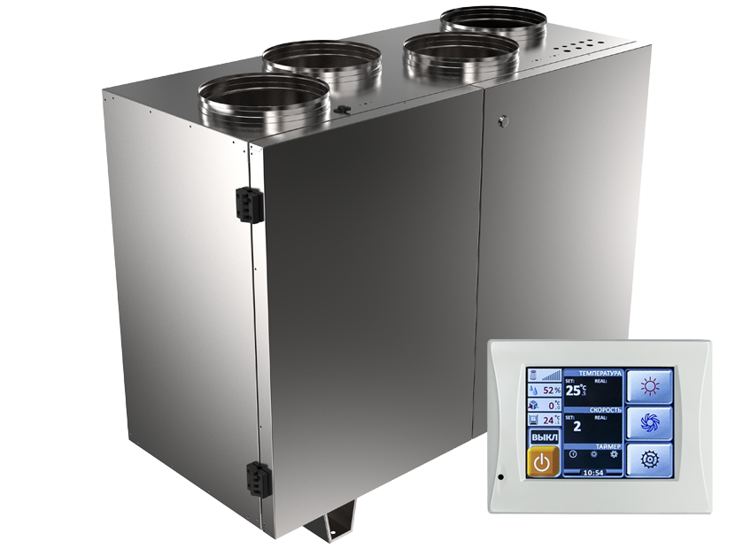 Установка приточно-вытяжная SHUFT UniMAX-P 2200VER EC