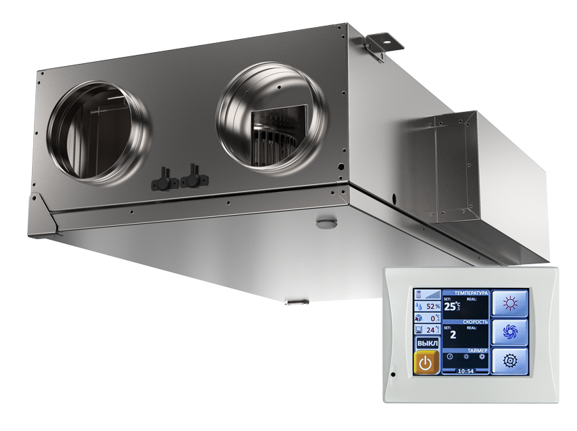 Установка приточно-вытяжная SHUFT UniMAX-P 800 CW-A