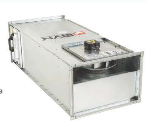 Канальные вентилятор для убежищ с HEPA фильтром BSH 50-35B