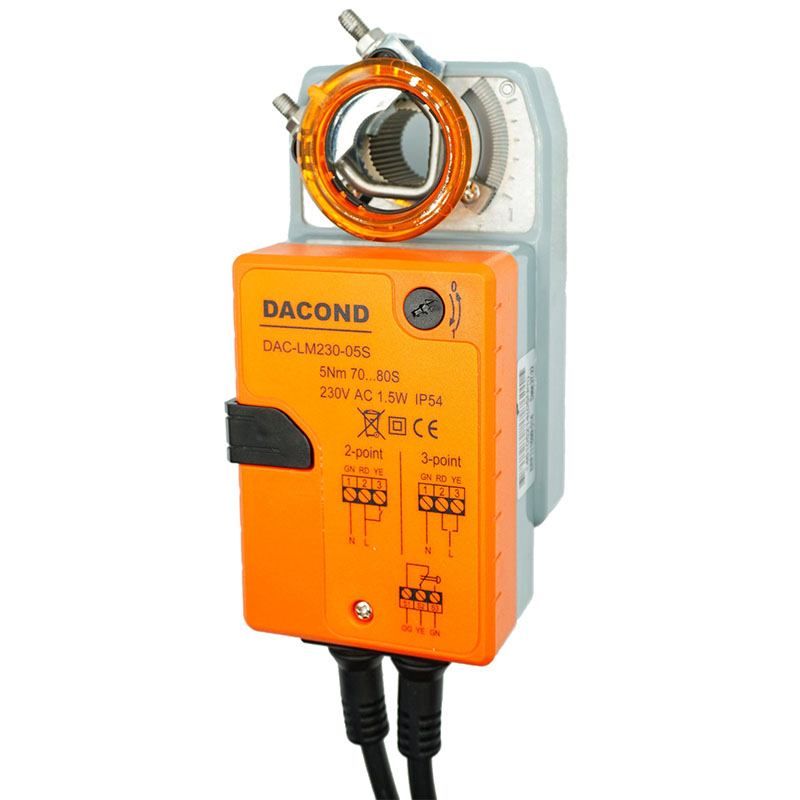 Привод воздушной заслонки DAC-LM24-30S