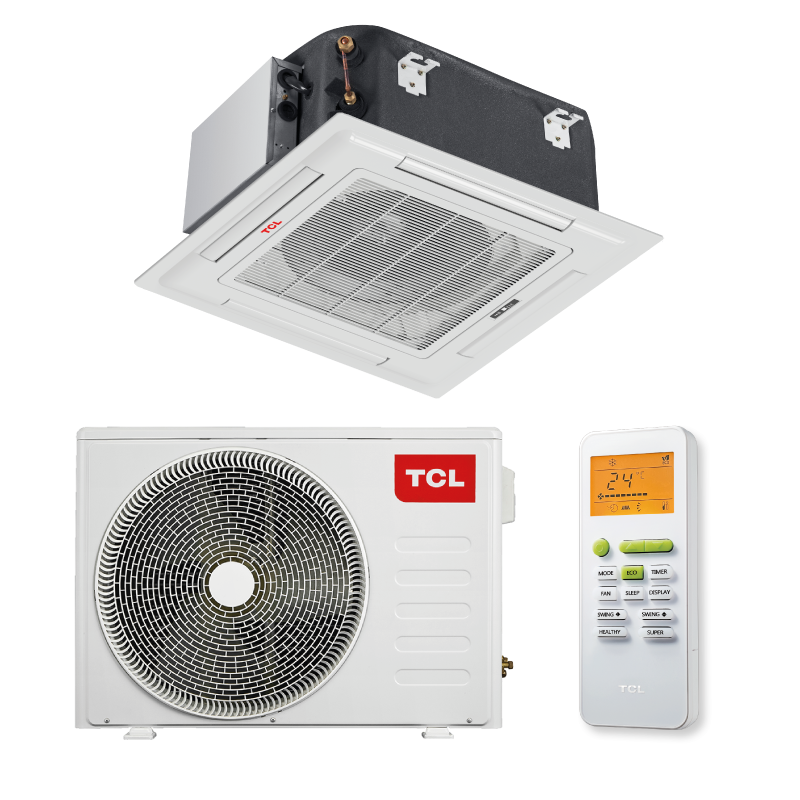 Кассетный инверторный кондиционер (5,28 кВт) TQC-18HRIA