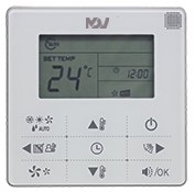 Кассетный четырёхтрубный фанкойл MDV MDKA-750F