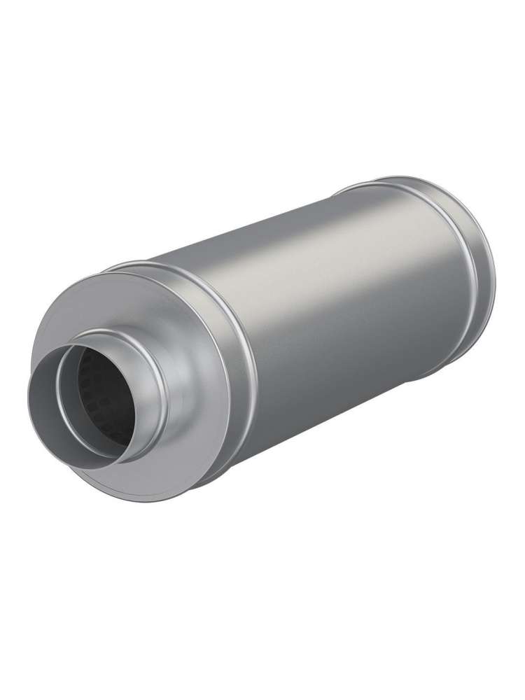 Шумоглушитель MDG , D150, L0,6м, оцинкованная сталь, ERA PRO