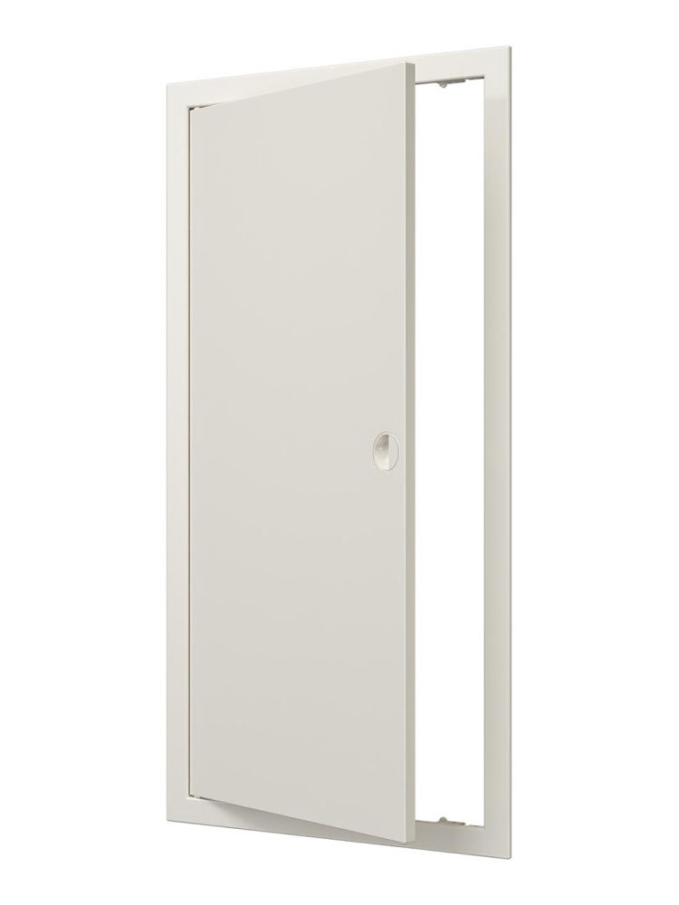 Люк ревизионный ЛР фланец 296х596 ручка 318х618 пластик Ivory EVECS