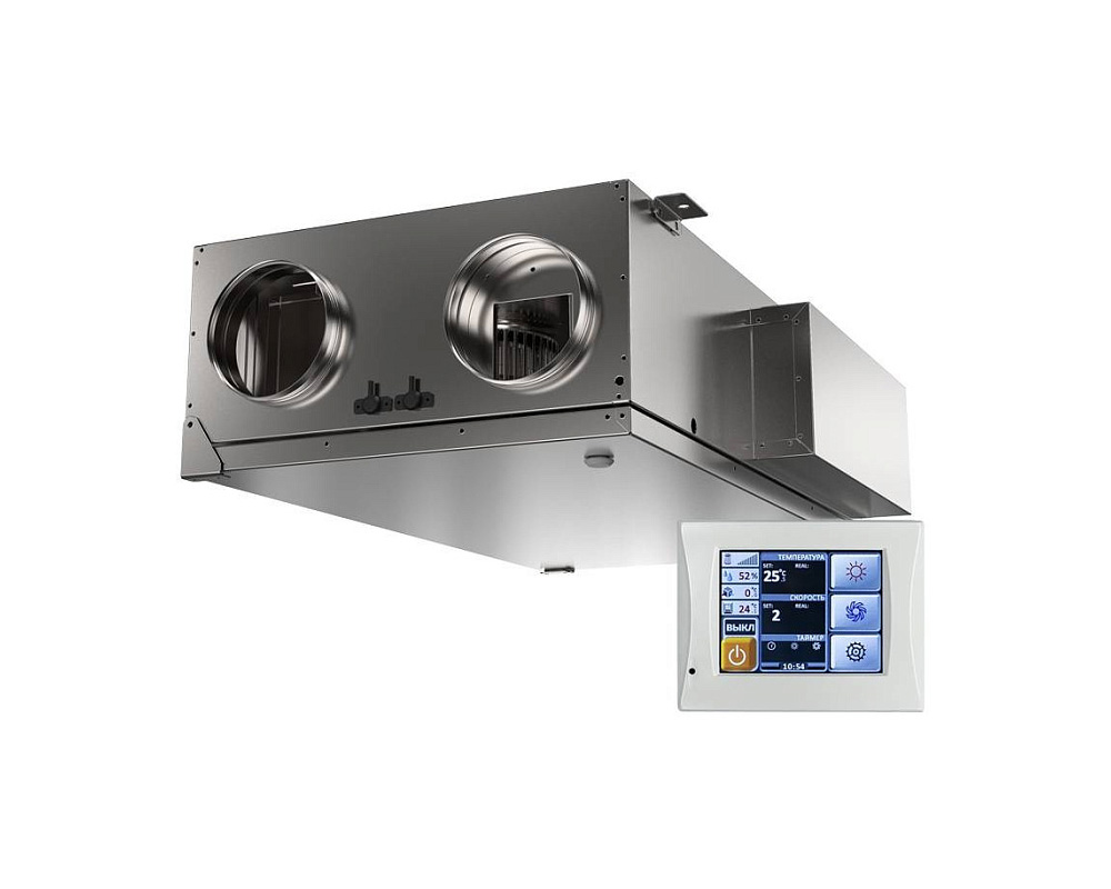 Вентиляционная установка Shuft UniMAX-P 850 CW EC приточно-вытяжная