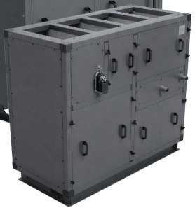 Приточно-вытяжная установка с пластинчатым рекуператором RWN-RP-1600(30m)-ЕС-НЕ11-Compact(N)