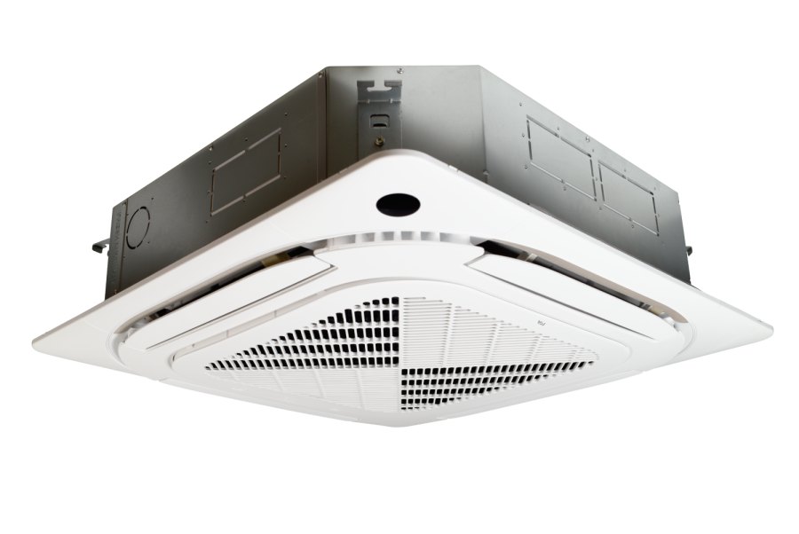 Инверторная кассетная сплит-система MDV MDCD-24HRFN8 / T-MBQ4-04BD / MDOU-24HFN8