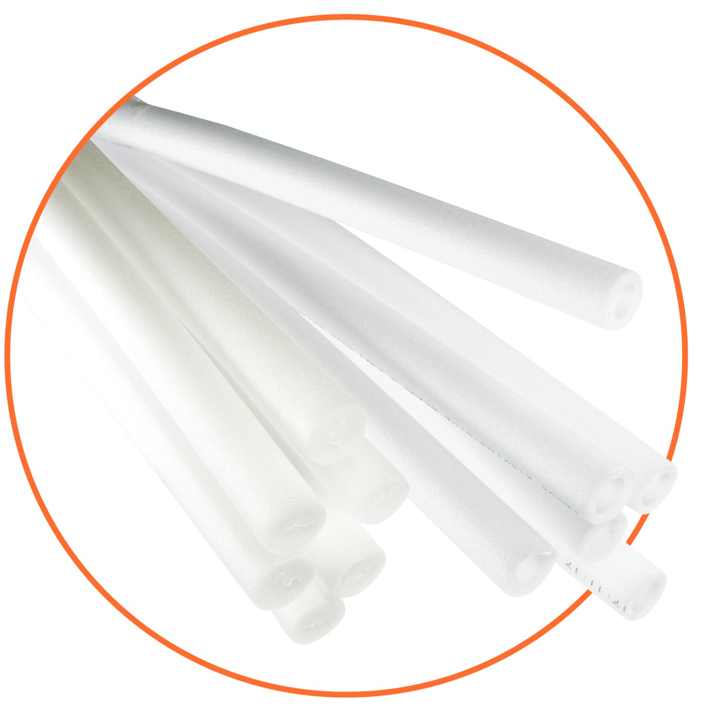 Шнур уплотнительный ТИЛИТ Базис с отверстием Ø50/27 мм (отрезок 3 м)