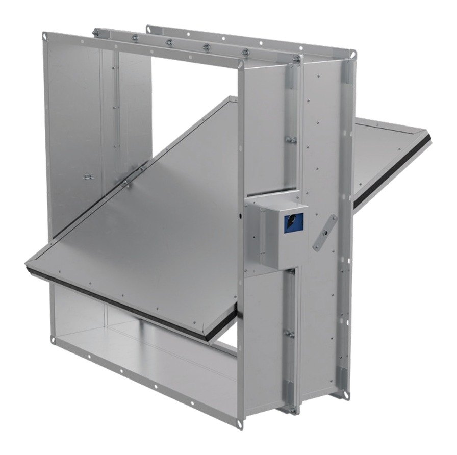 Клапан противопожарный ОЗ-90 700×300 Клапан противопожарный ОЗ-90 700×300