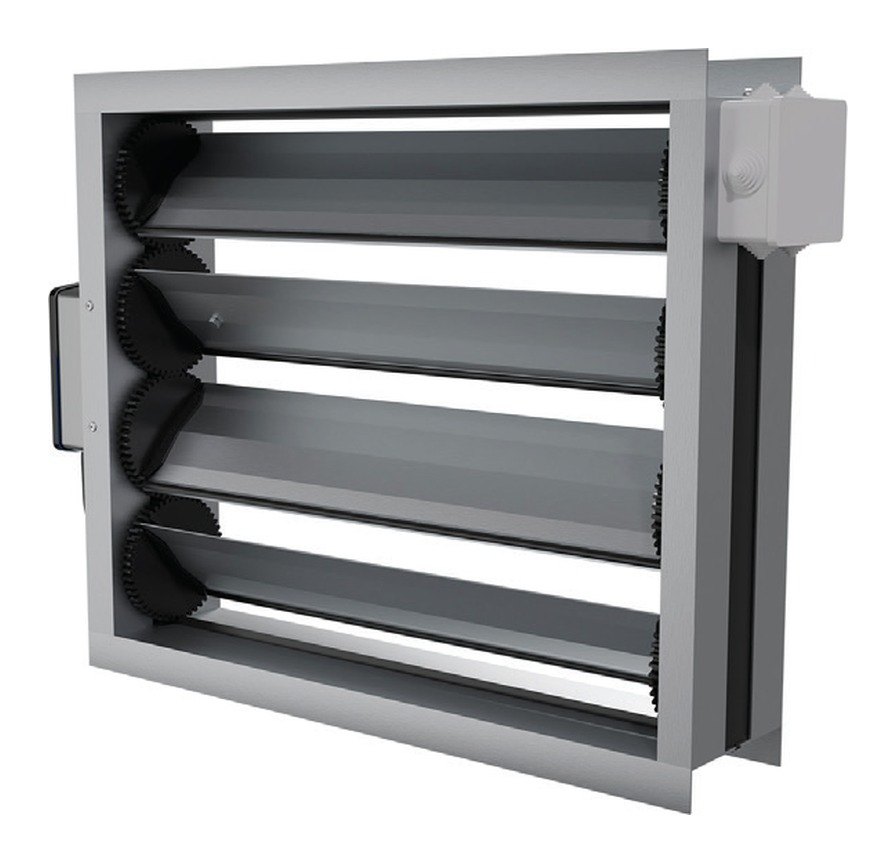 Воздушный клапан с электроподогревом ВКп 1600×450 Воздушный клапан с электроподогревом ВКп 1600×450